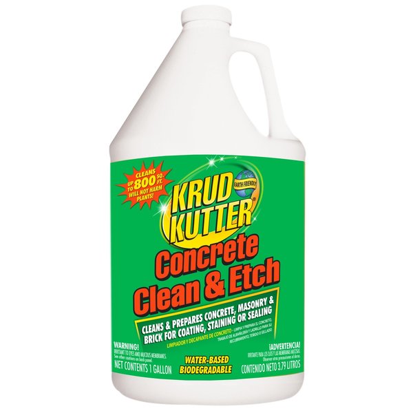 Krud Kutter Concrete Clean and Etch, 1 Gal CE012